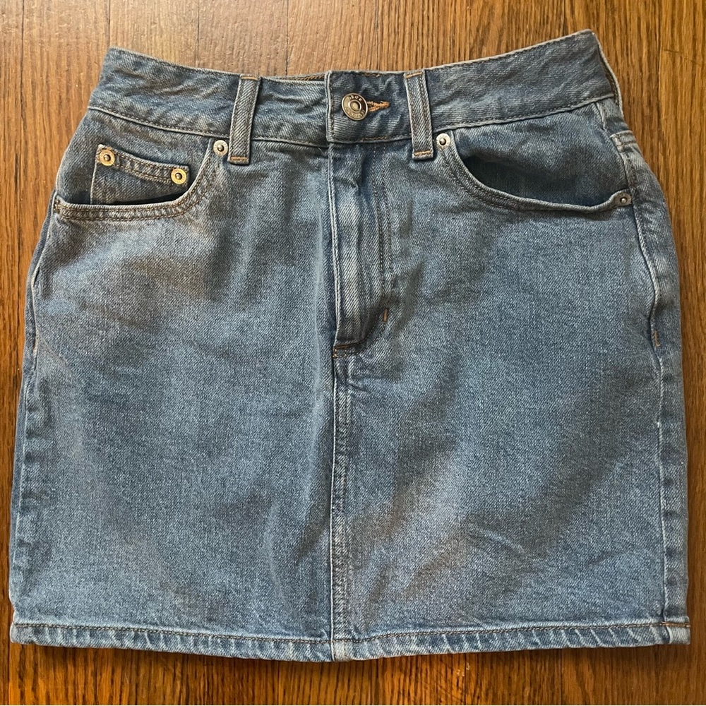 ASOS Denim Mini Skirt
